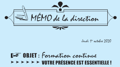 Formation continue : votre présence est essentielle