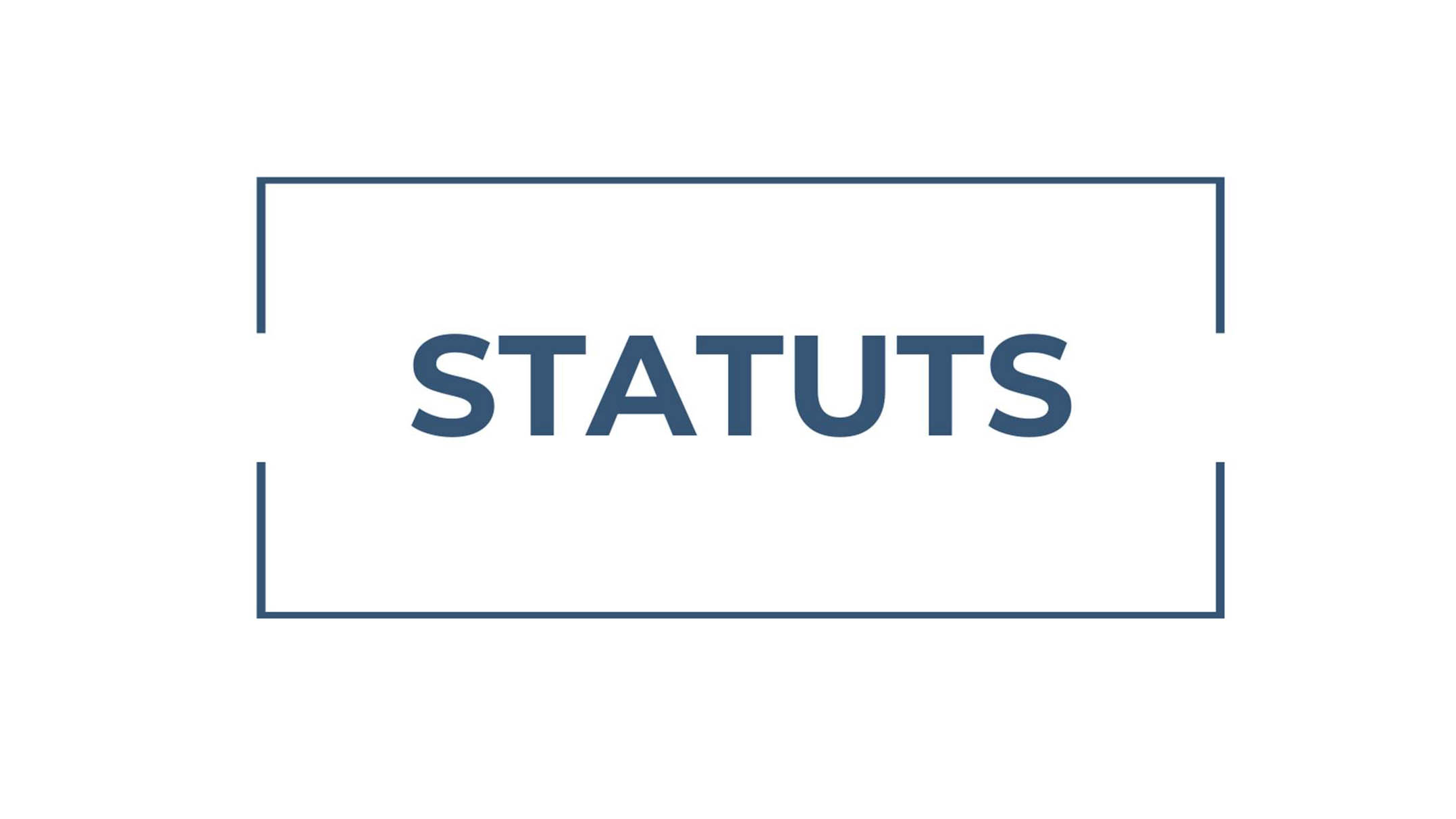 Statuts