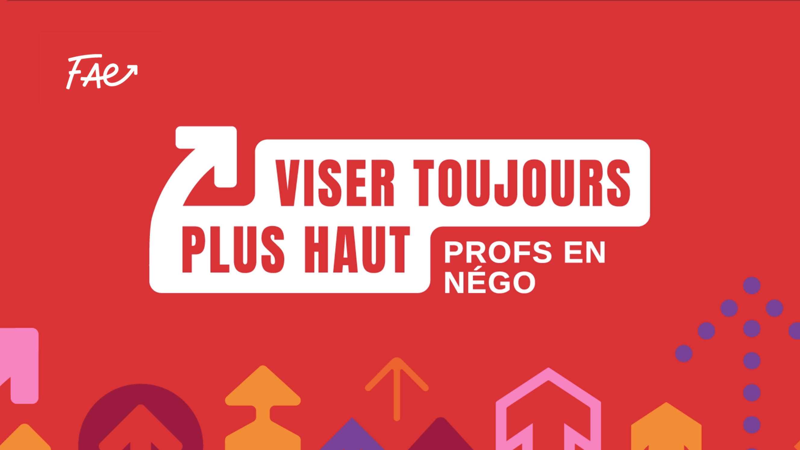 La négociation de l&rsquo;entente nationale des enseignantes et enseignants