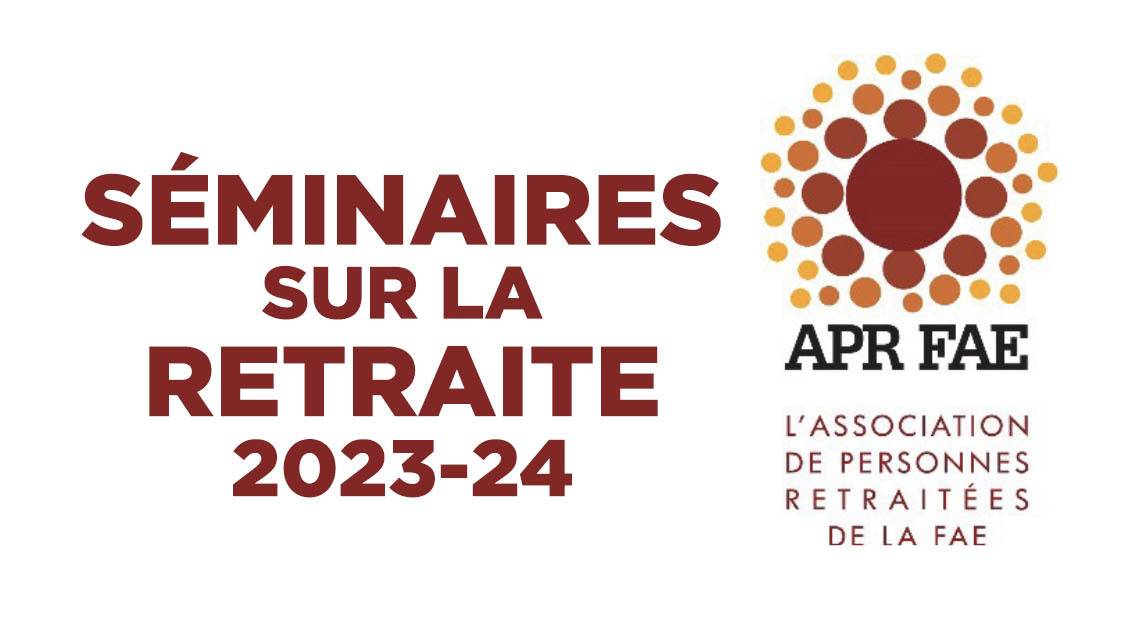Séminaires sur la retraite 2023-24