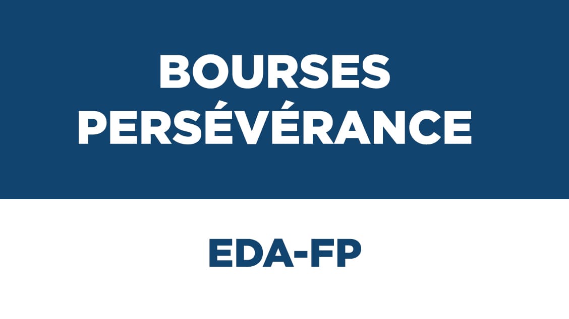Bourses Persévérance EDA-FP