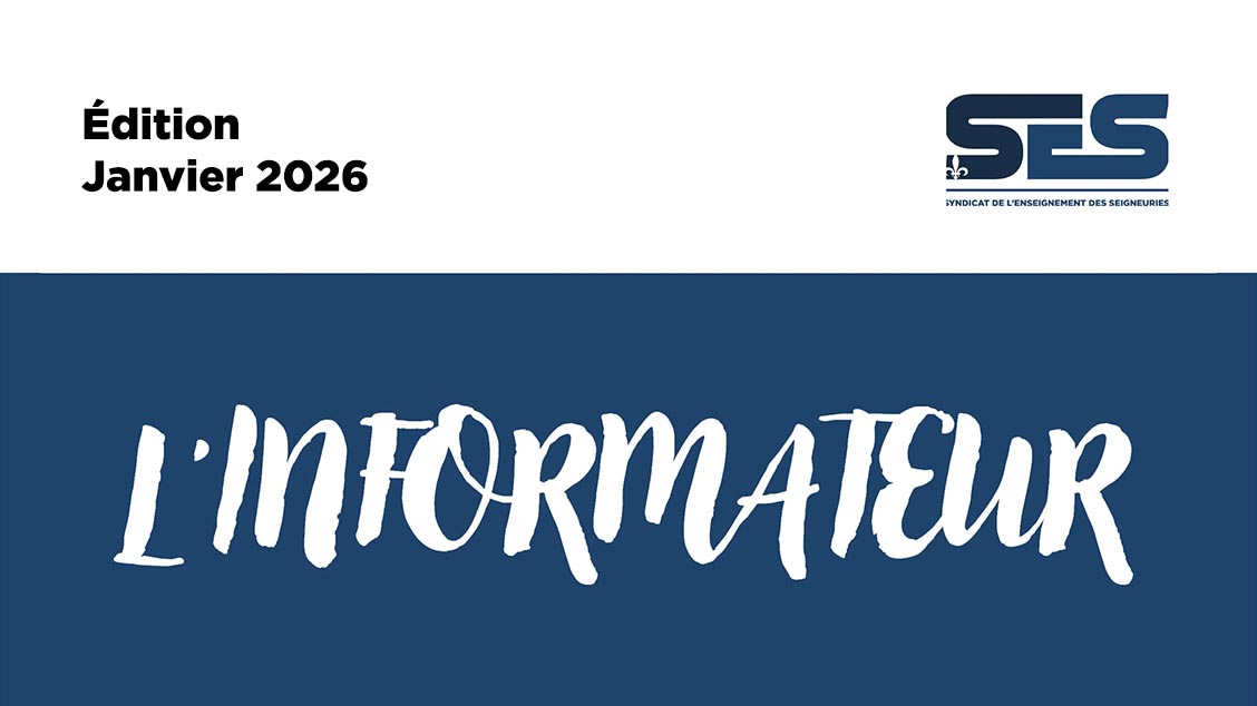 L&rsquo;informateur – Édition Janvier 2026