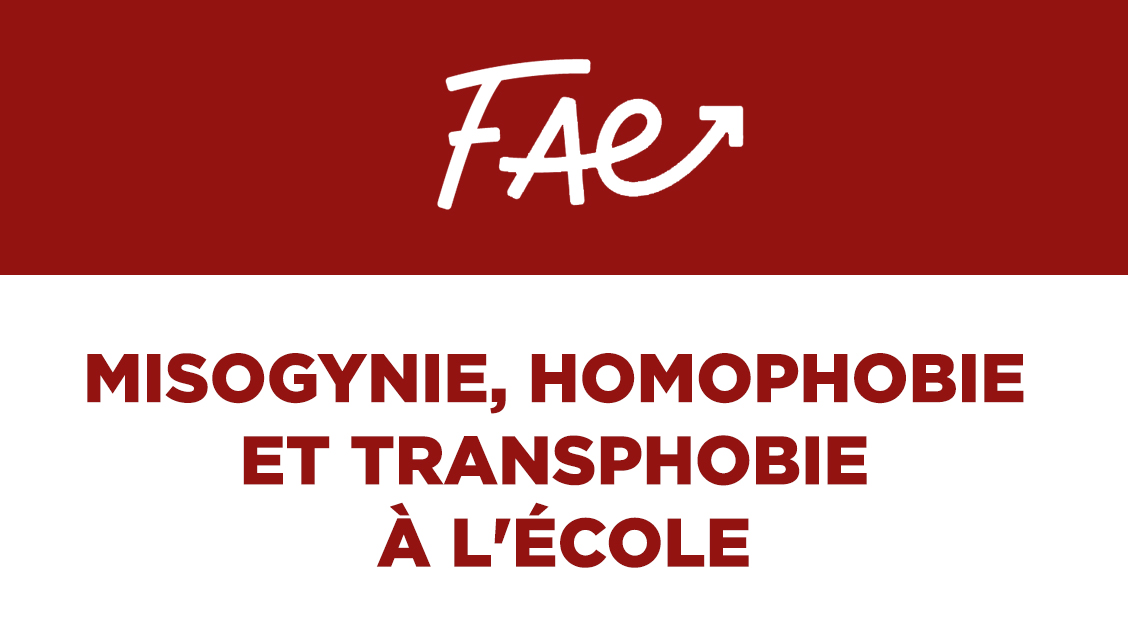Misogynie, homophobie et transphobie à l&rsquo;école