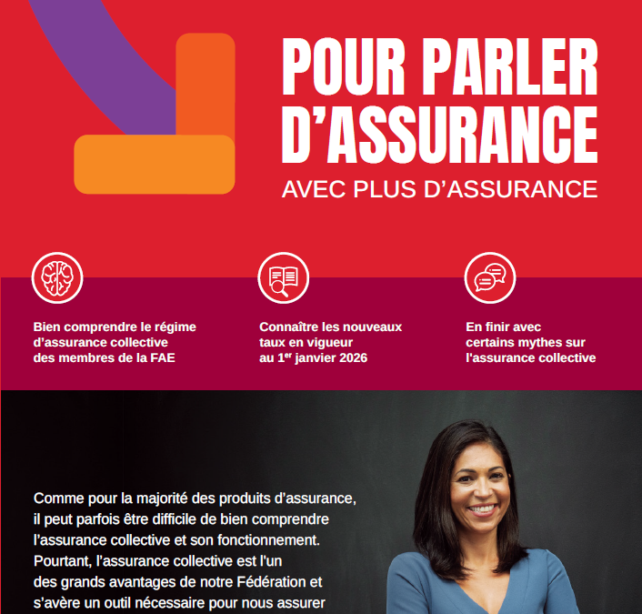 Pour parler d&rsquo;assurance