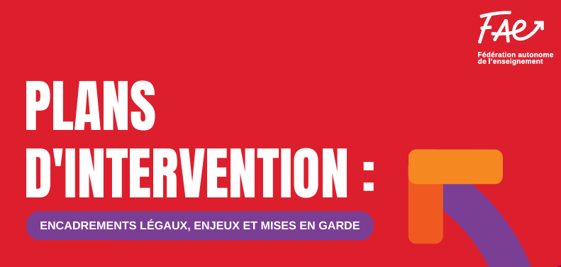 Plans d&rsquo;intervention