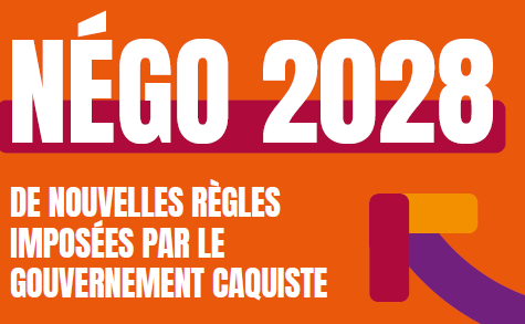 Négo 2028 – Nouvelles règles imposées par le gouvernement caquiste